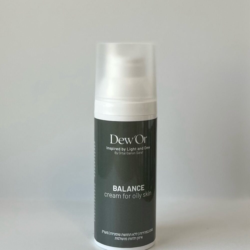 BALANCE CREAM for oily skin קרם באלנס לעור שמן