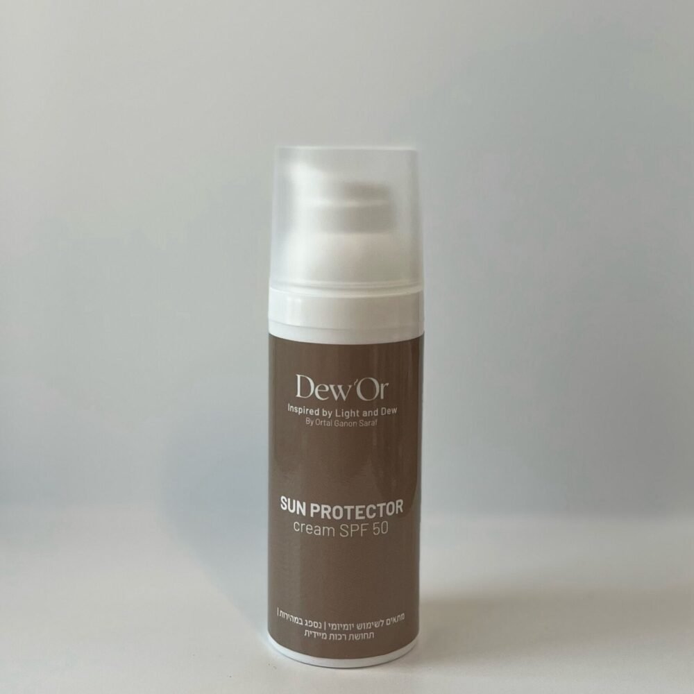 SUN PROTECTOR cream spf 50 קרם הגנה מהשמש 50 SPF