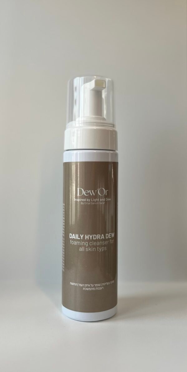 DAILY HYDRA DEW foaming cleanser for all skin types