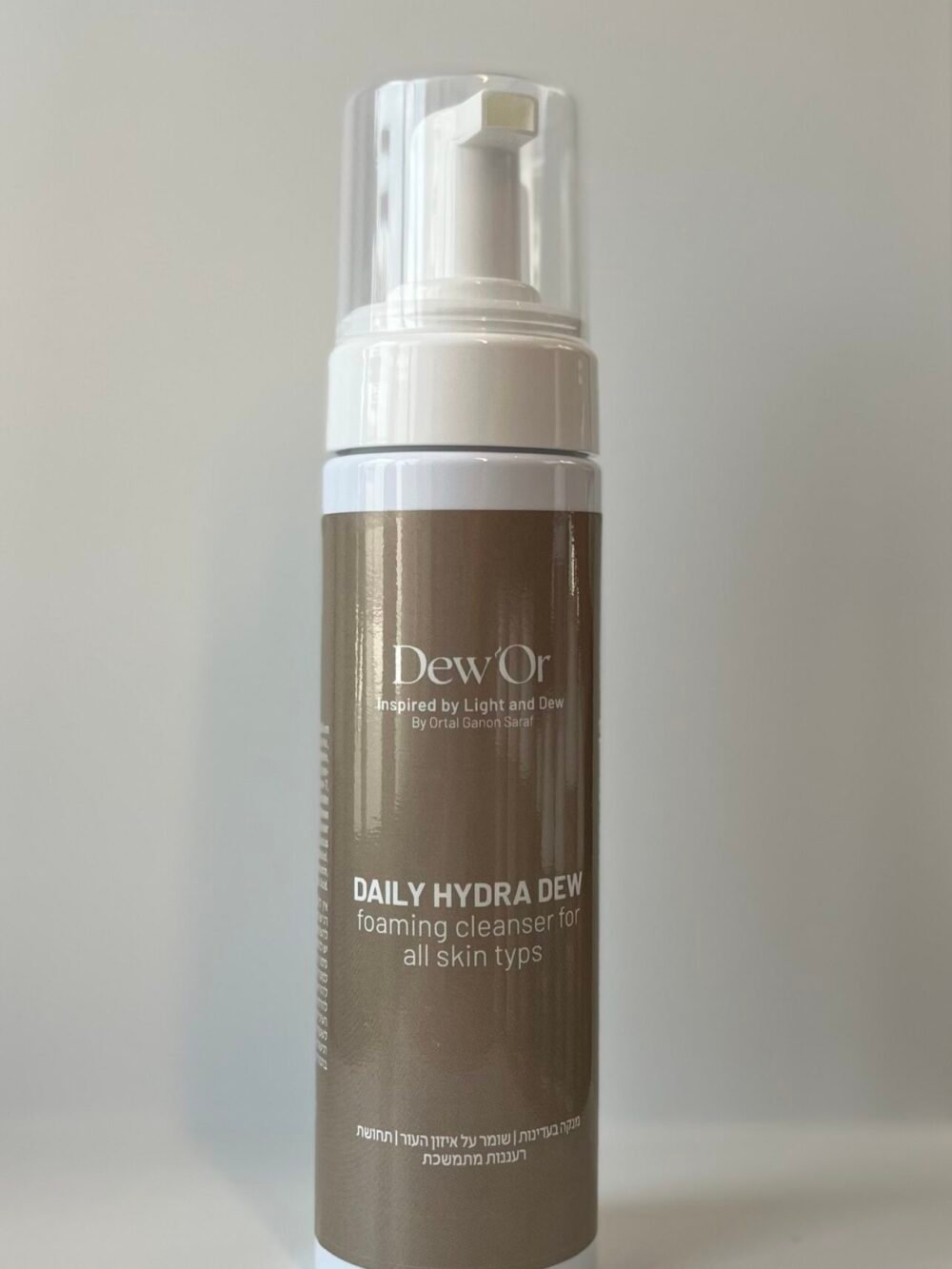 DAILY HYDRA DEW foaming cleanser for all skin types