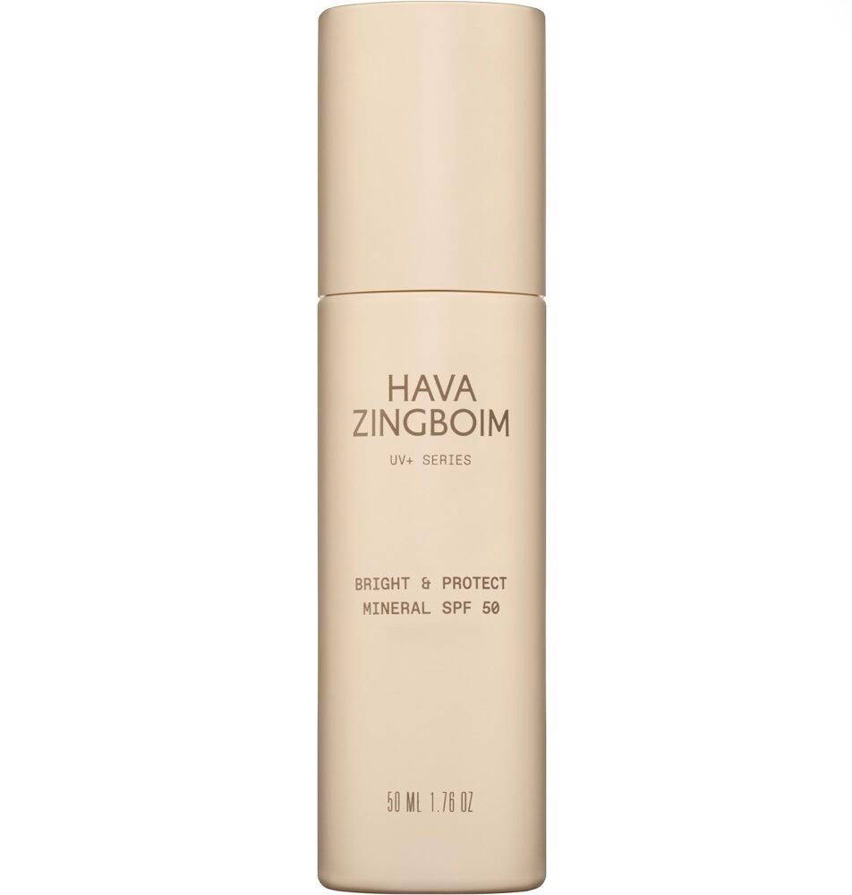 BRIGHT & PROTECT ברייט פרוטקט SPF 50 מינרלי חוה זינגבוים