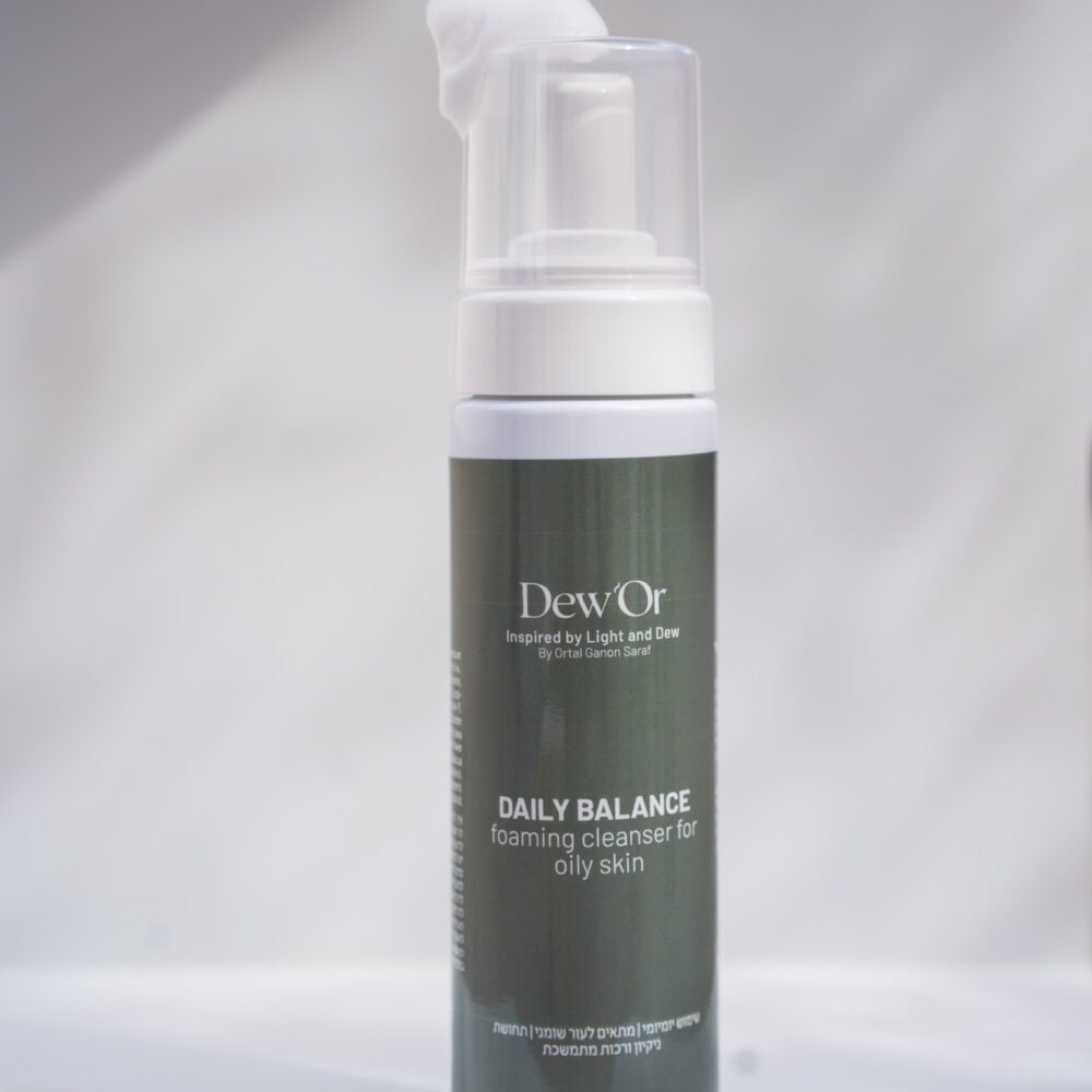 DAILY BALANCE foaming cleanser for oily skin קצף ניקוי באלאנס לעור שמן